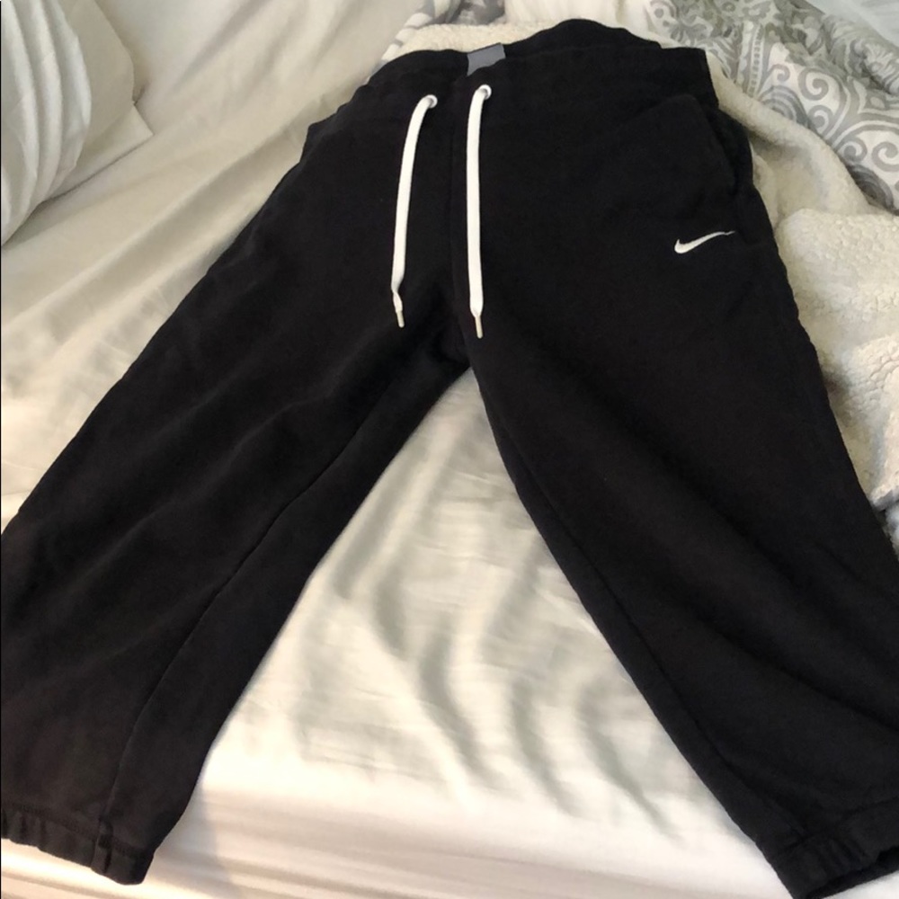 Nike black joggers